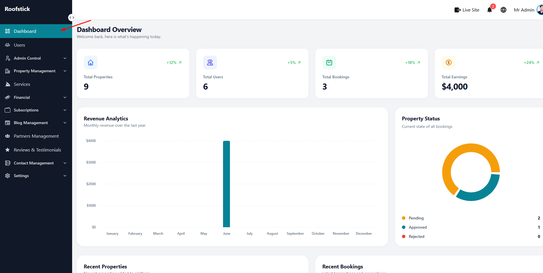 Agent Dashboard