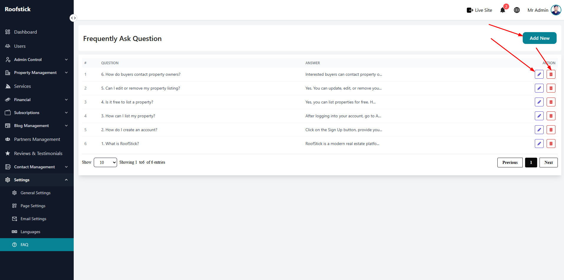 View All FAQs