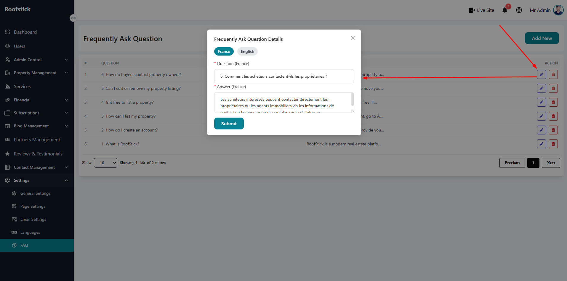 Edit FAQ